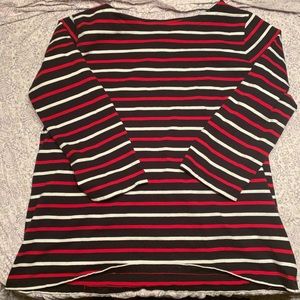 Liz Claiborne strip shirt